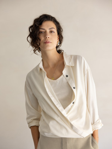 Lyocell woven shirt