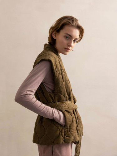 Quilted vest