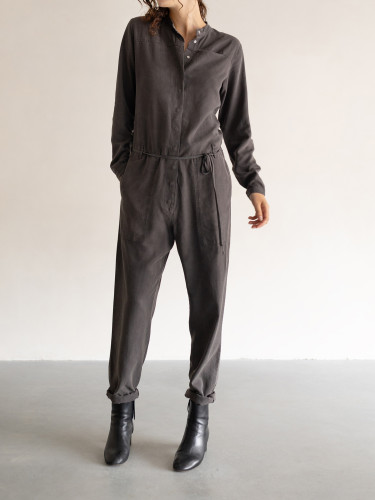 Lyocell woven jumpsuit