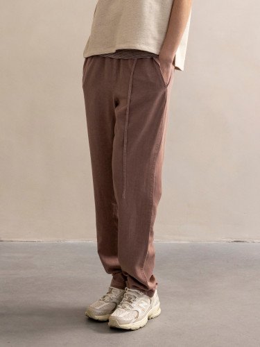 Loose lyocell woven pants