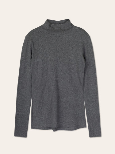 Rib turtleneck longsleeves